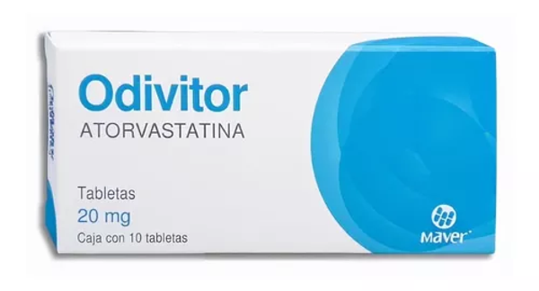 ODIVITOR (ATORVASTATINA 20MG) 10TABS