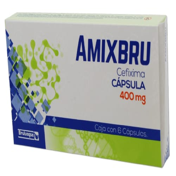 AMIXBRU (CEFIXIMA 400MG) 6CAPS