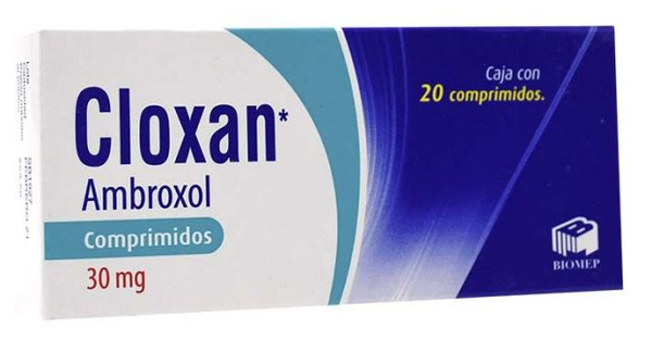CLOXAN (AMBROXOL 30MG) 20COMP
