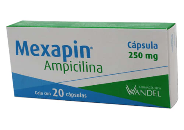 MEXAPIN (AMPICILINA 250MG) 20CAPS