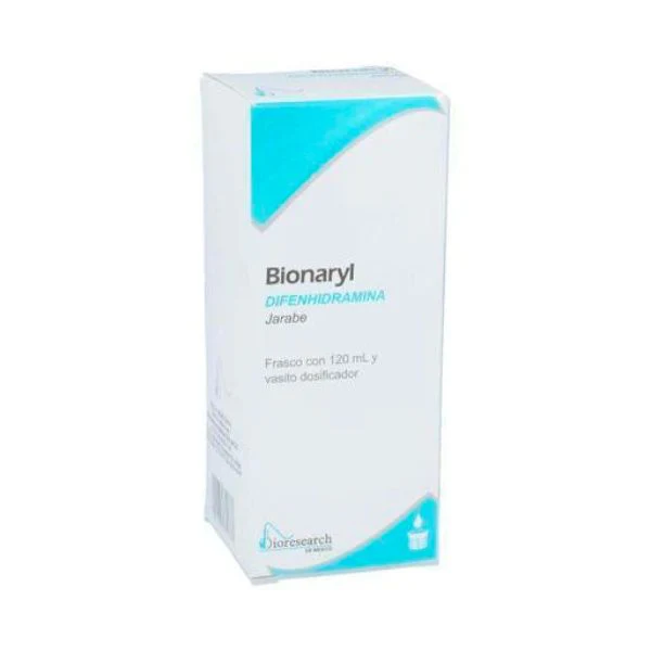 BIONARYL (DIFENHIDRAMINA 250MG/100ML) 120ML JBE