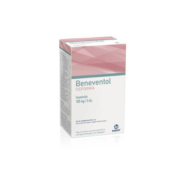 BENEVENTOL SUSP (CEFIXIMA 100MG/5ML)FCO C/50ML