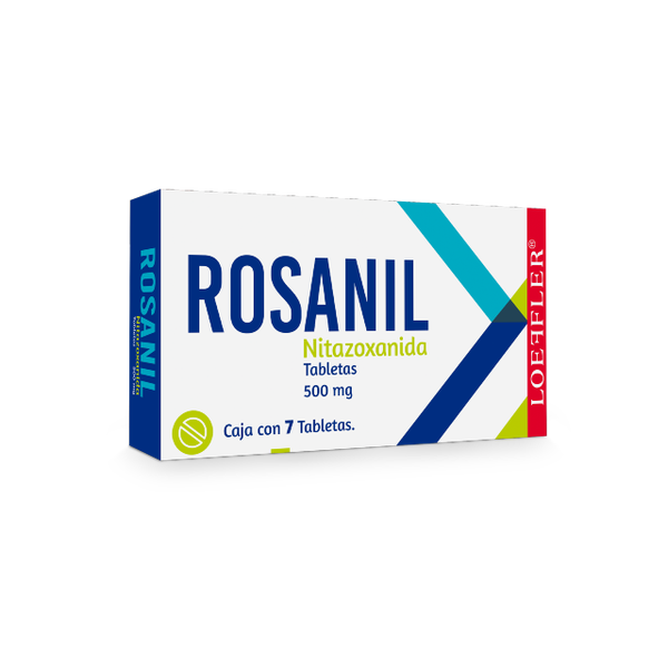 ROSANIL TABS (NITAZOXANIDA 500MG) C/7