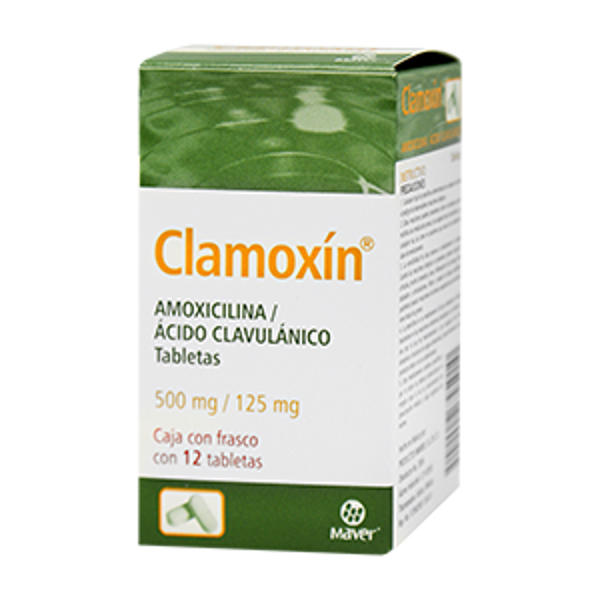 CLAMOXIN TABS (AMOXICILINA 500MG/AC. CLAVULANICO 125MG)