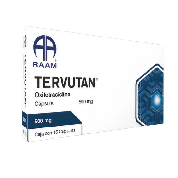 TERVUTAN CAPS. OXITETRACICLINA 500.00 MG C/16