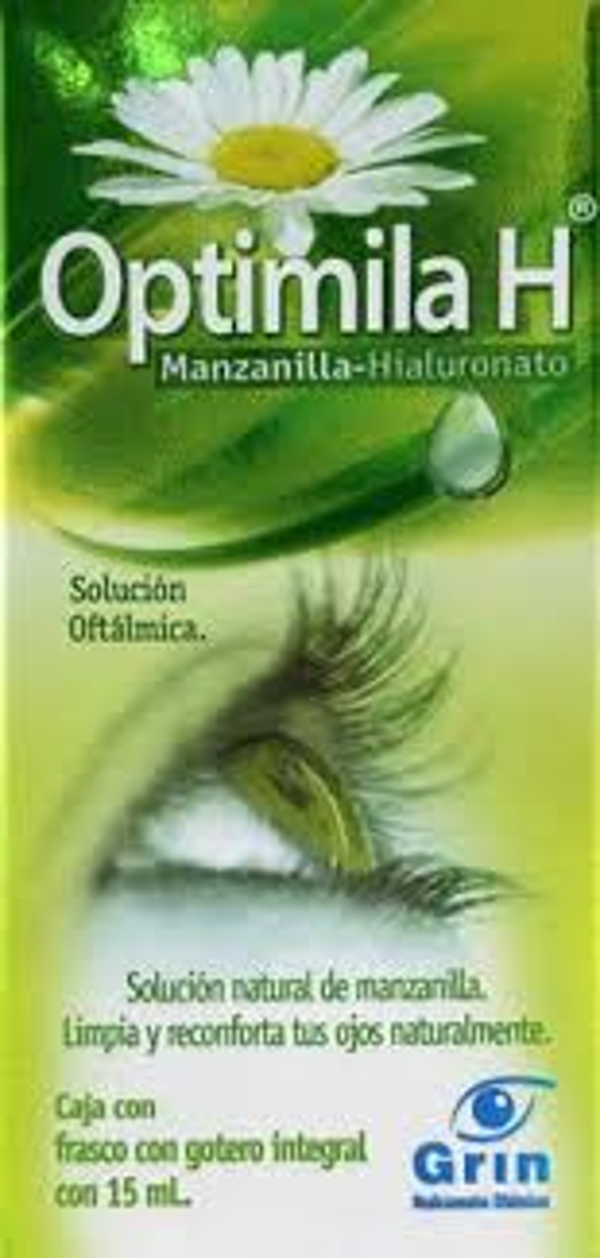 OPTIMILA H (MANZANILLA/HIALURONATO) 15ML SOL OFT