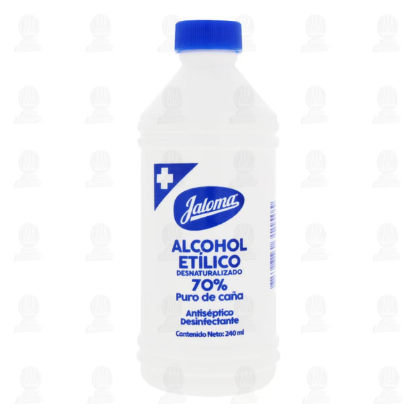 ALCOHOL ETILICO DESNATURALIZADO 70° (JALOMA) 240ML