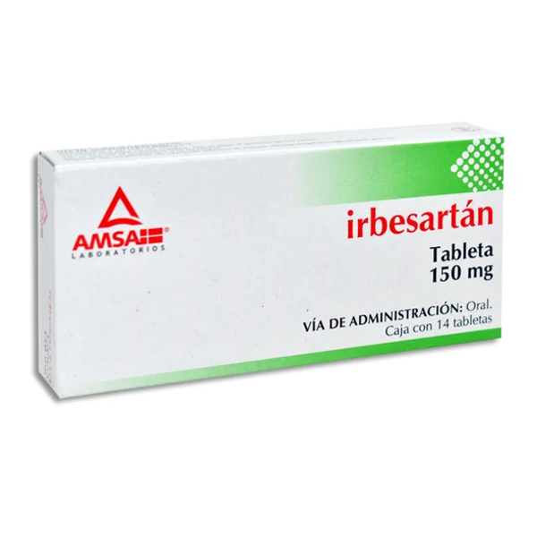 IRBESARTAN 150 MG TABS AMSA C/14