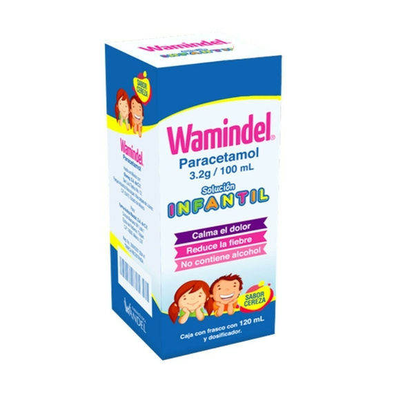 WAMINDEL SOL (PARACETAMOL 3.2G/100ML) FCO 120ML
