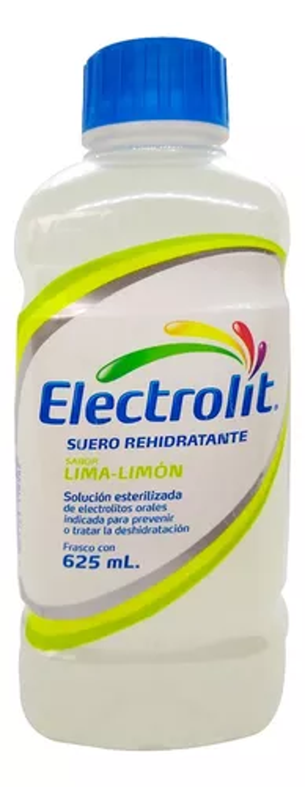 ELECTROLIT LIMA-LIMON (ELECTROLITOS ORALES) 625ML SOL