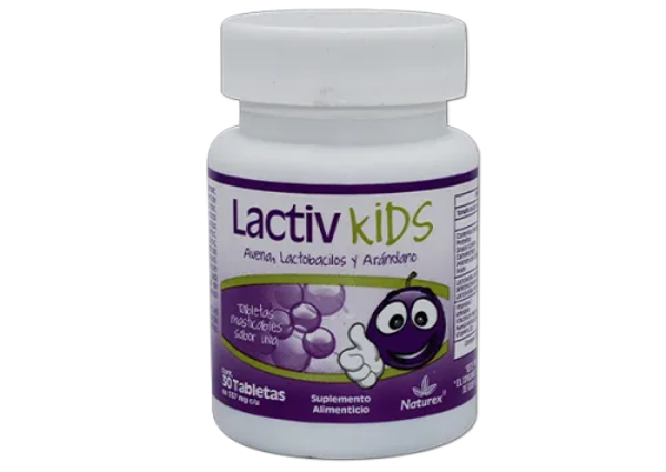 LACTIV KIDS TABS MASTICABLES UVA (LACTOBACILOS 537MG)