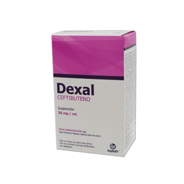 DEXAL SUSP (CEFTIBUTENO 36MG/ML) FCO 30ML