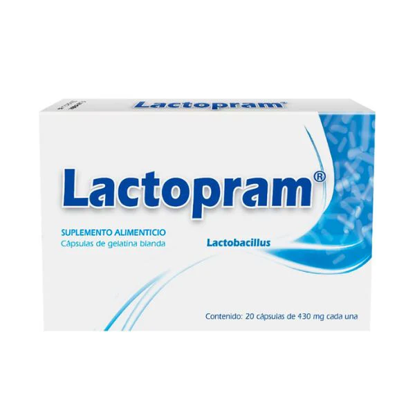 LACTOPRAM ADULTO CAPS (LACTOBACILLUS 430MG) C/20