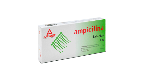 AMPICILINA 1G TABLETAS AMSA C/10