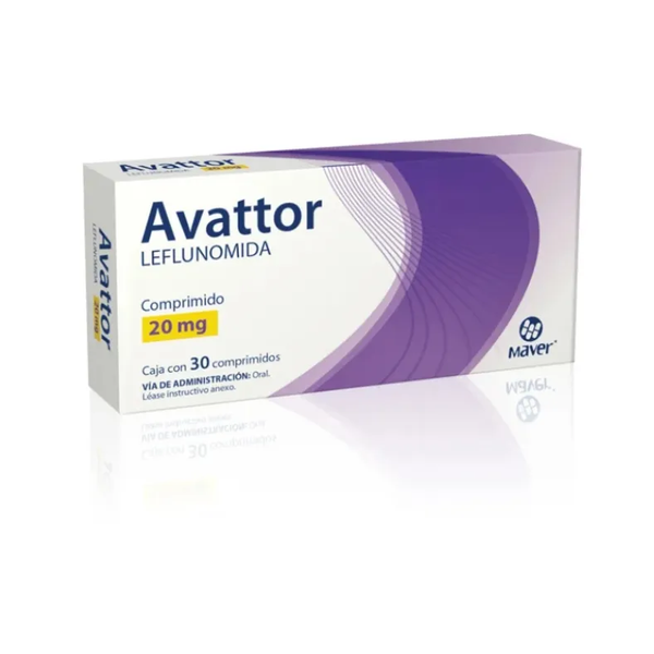 AVATTOR TABS LEFLUNOMIDA 20.00 MG