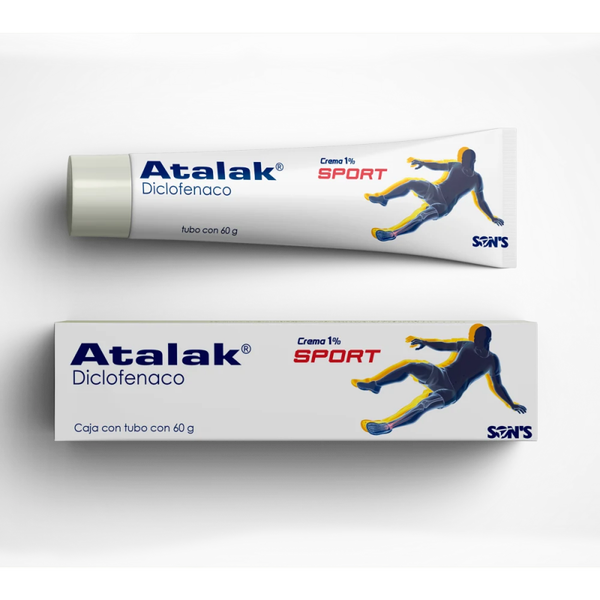 ATALAK SPORT CREMA (DICLOFENACO 1%) 60G