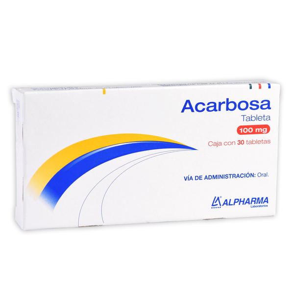 ACARBOSA TABS 100MG ALPHARMA C/30
