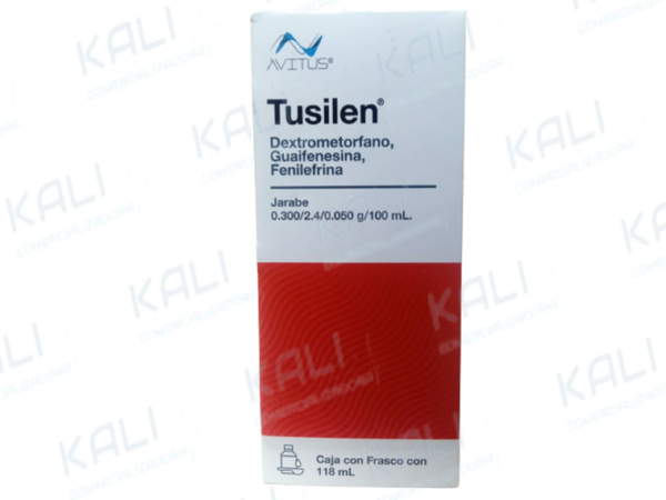 TUSILEN FENILEFRINA 5.00 MG GUAIFENESINA 2400.00 MG DEXTROMETORFANO 30.00 MG
