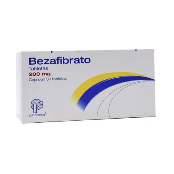 BEZAFIBRATO 200MG TABS C/30 PSICOFARMA