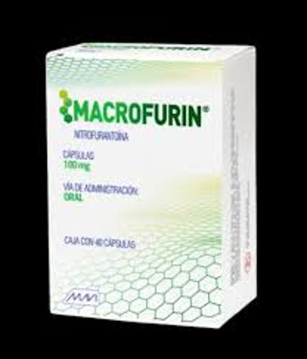 MACROFURIN NITROFURANTOINA 100.00 MG TABS. C/40