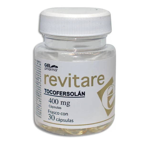 REVITARE CAPS. 400MG VITAMINA E TOCOFERSOLAN C/30