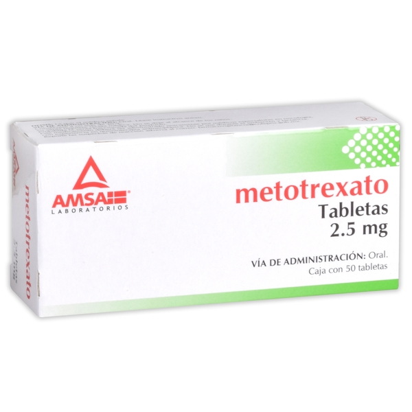 METOTREXATO 2.5MG 50 TABS AMSA