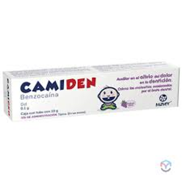 CAMIDEN BENZOCAINA 0.1G GEL SABOR UVA