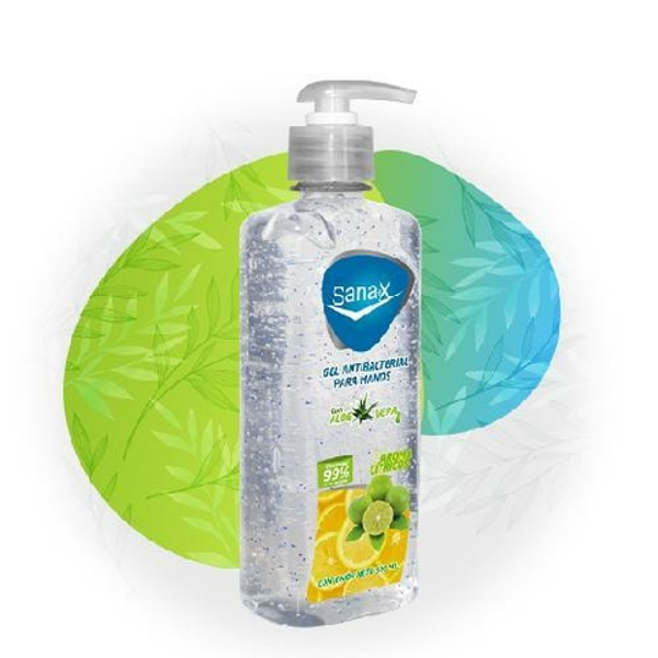 GEL ANTIBACTERIAL 500ML CON ALOE VERA SANAX