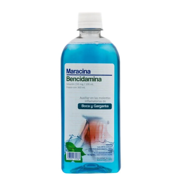 MARACINA SOL (BENCIDAMINA 150MG/100ML) 360ML