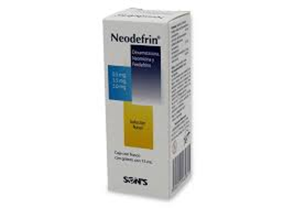 NEODEFRIN GOTAS OFT. DEXAMETASONA 0.50 MG NEOMICINA 3.50 MG FENILEFRINA 5.00 MG