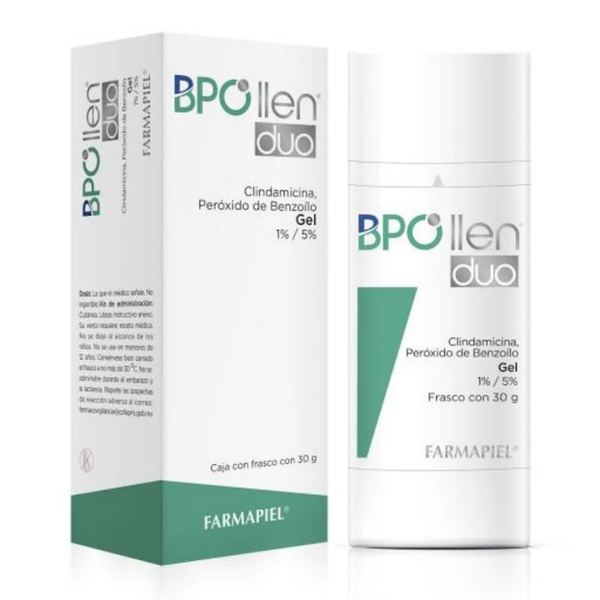 BPOLLLEN DUO GEL 1%/5% C/30G (CLINDAMICINA/PEROXIDO DE BENZOILO)