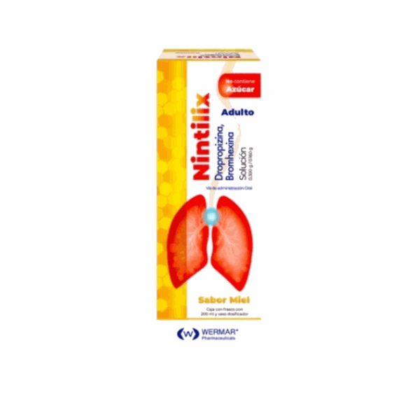 NINTILIX JBE ADULTO (DROPROPIZINA/BROMHEXINA)