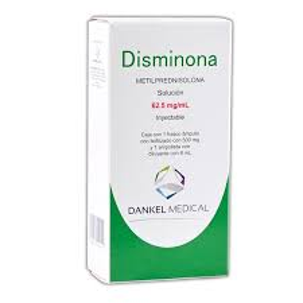 DISMINONA METILPREDNISOLONA 62.5MG/ML SOLUCION 500MG