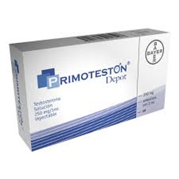 PRIMOTESTÓN DEPOT TESTOSTERONA 250MG/1ML INYECTABLE C/1 AMPOLLETA