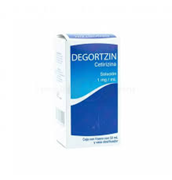 DEGORTZIN SOL. CETIRIZINA 1MG/ML C/50ML