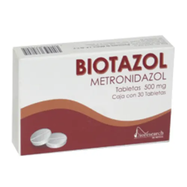 BIOTAZOL TABS METRONIDAZOL 500MG
