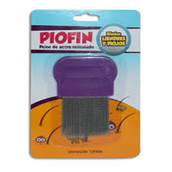 PIOFIN PEINE DE ACERO RETICULADO