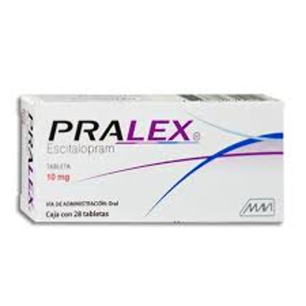 PRALEX ESCITALOPRAM 10.00 MG