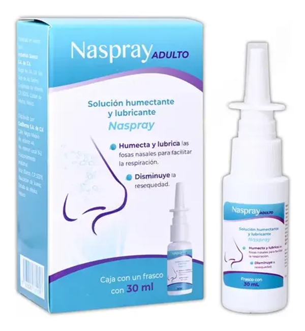 NASPRAY ADULTO SOLUCION HUMECTANTE Y LUBRICANTE 30ML