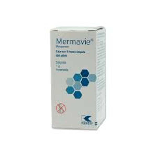 MERMAVIE MEROPENEM 1.00 G INYECTABLE  IV C/1