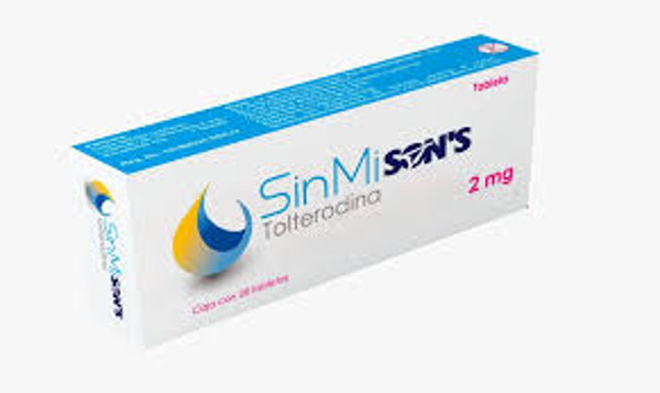 SINMISONS TOLTERODINA TABS. 2MG C/14