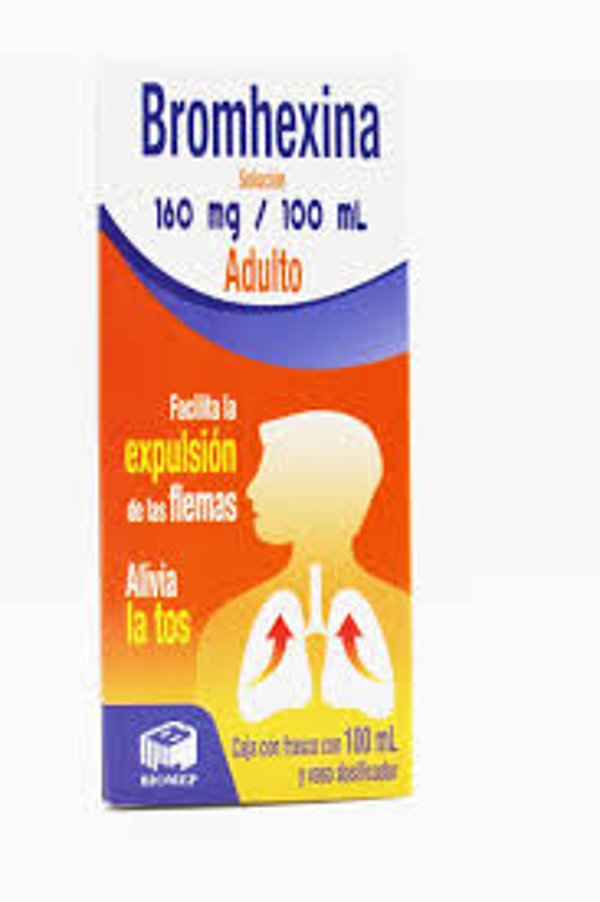 BROMHEXINA 160 MG/100ML  JBE ADULTO BIOMEP
