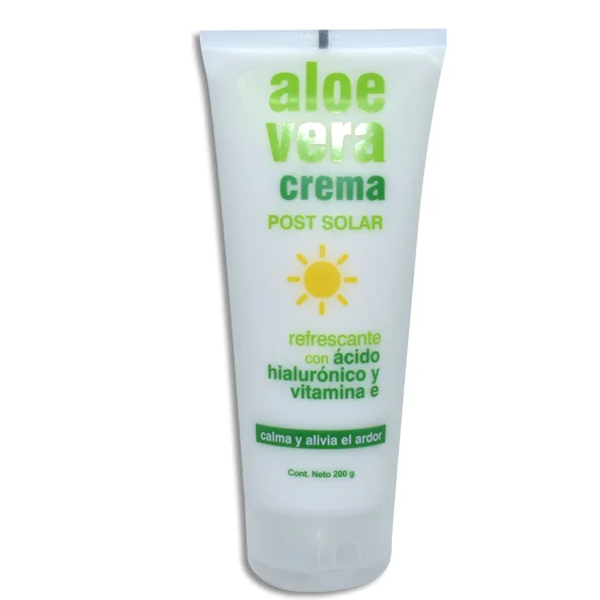 CREMA ALOE VERA 1.00 S/G VITAMINA E 1.00 S/G AGUA PURIFICADA 1.00 S/G ACEITE MINERAL 1.00 S/G ACIDO HIALURONICO 1.00 S/G