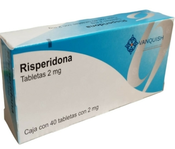 RISPERIDONA TABS 2MG C/40 VANQUISH