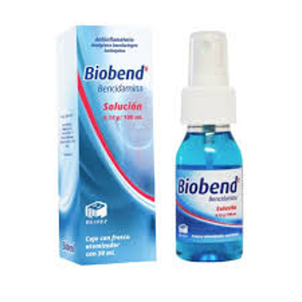 BIOBEND BENCIDAMINA 0.15 G/100ML ATOMIZADOR 60ML