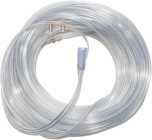 CANULA NASAL DE PLASTICO PARA OXIGENO ADULTO