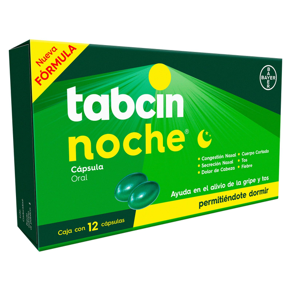 TABCIN NOCHE C/12 CAPSULAS