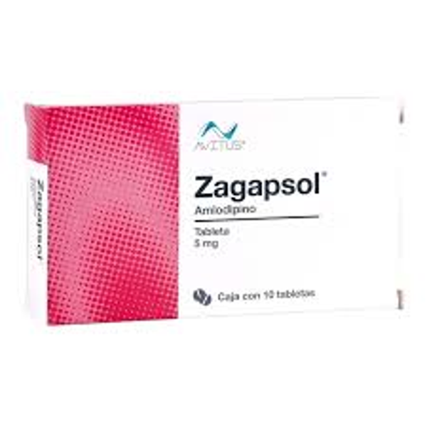 ZAGASPOL 5MG AMLODIPINO TABS C/10