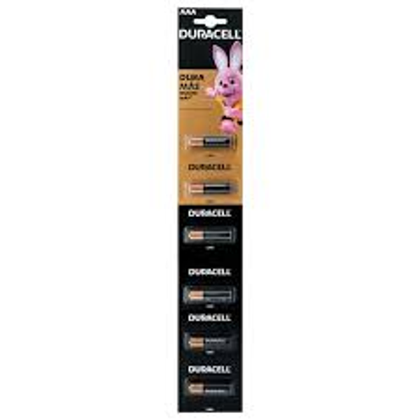PILAS DURACELL AAA BLISTER C/6 PZAS