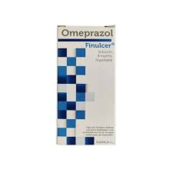 FINULCER OMEPRAZOL 4MG/ML INY. I.V  SUANCA C/1 AMPOLL.